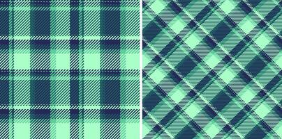 texture fabric of tartan pattern seamless with a textile background check plaid. Set in sea colors of new year celebration ideas. vector