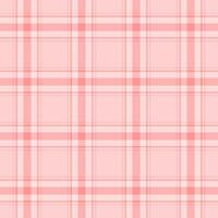 Hounds check texture textile, handmade fabric seamless background. Multicultural plaid tartan pattern in light and red colors. vector