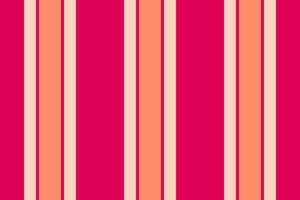 Tablecloth seamless lines fabric, bedroom background texture. Curtain stripe textile pattern vertical in pink and light colors. vector