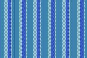 Fibre fabric background vertical, short pattern texture stripe. Direct textile lines seamless in cyan and light colors. vector