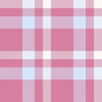 Overlay pattern fabric, micro background check tartan. Majestic textile seamless plaid texture in pink and light colors. vector