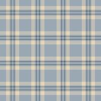 Hippie pattern plaid texture, lined tartan fabric. Print textile check seamless background in pastel and grey colors. vector