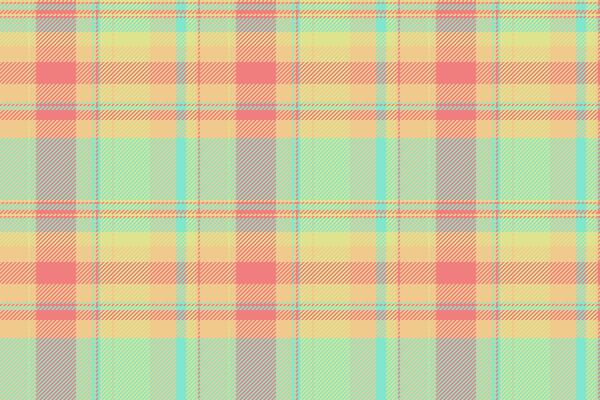 Layered background fabric textile, book tartan check . Net texture plaid seamless pattern in amber and teal colors.