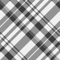 Sexy seamless check , nyc tartan plaid pattern. Checking background fabric texture textile in white and grey colors. vector