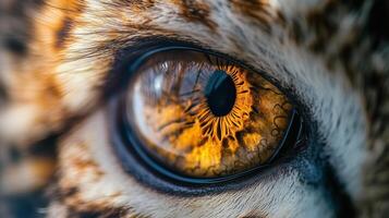 Close up of animal eye photography photo