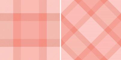 Plaid texture pattern of seamless check textile with a tartan background fabric. vector
