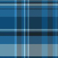 Azul fabric background , new tartan plaid pattern. Checking textile check seamless texture in cyan and dark colors. vector