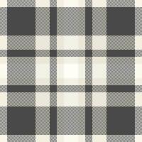 Tailor plaid texture textile, father background seamless check. Front fabric pattern tartan in grey and light colors. vector