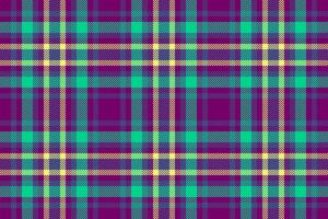 Seamless textile plaid of pattern tartan with a background check fabric texture. vector