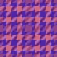 Cutout plaid texture, abstract background pattern check. Festival tartan textile seamless fabric in indigo and red colors. vector