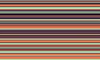 Geometric stripes seamless pattern with horizontal lines in varied colours, creating an abstract background. Ideal for textile design, wallpaper, or graphic prints. vector