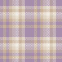 Background plaid tartan of fabric texture pattern with a check seamless textile. vector