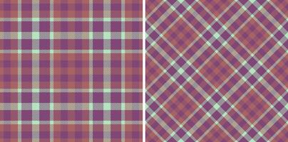 Seamless fabric background of texture pattern with a check textile plaid tartan. Set in kids colors. Herringbone patterns in fashion and design. vector