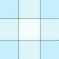 Bright seamless fabric, back texture plaid background. Part check pattern tartan textile in light and mint cream colors. vector