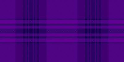 String textile seamless, advertisement check background texture. Collection tartan pattern fabric plaid in violet and indigo colors. vector