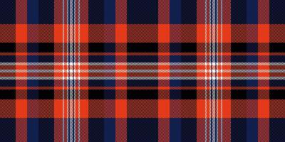 Nobility seamless fabric check, fancy background pattern plaid. Idyllic textile texture tartan in red and blue colors. vector