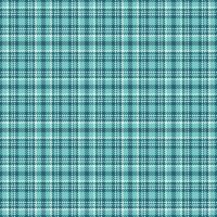 Pyjamas seamless pattern fabric, naked plaid textile check. Hanukkah tartan texture background in cyan and teal colors. vector
