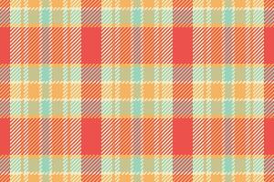 Birthday card fabric plaid tartan, back check seamless. Cosy texture pattern background textile in light and red colors. vector