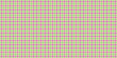 60s background fabric texture, elementary seamless textile. Underwear pattern tartan plaid check in lime and green colors. vector