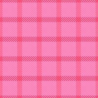 Elegance tartan plaid check, feminine textile seamless . Vichy texture background pattern fabric in pink and red colors. vector