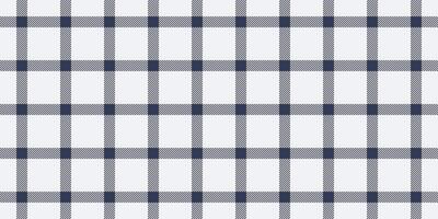 Gift pattern tartan background, fluffy textile seamless. Customized texture check fabric plaid in white and blue colors. vector