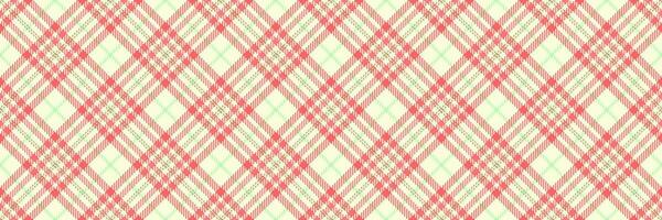 Tie check texture fabric, hat seamless background. Rose textile pattern tartan plaid in red and light colors. vector