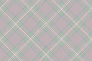 Tartan plaid background, diagonal check seamless pattern. fabric texture for textile print, wrapping paper, gift card, wallpaper. vector