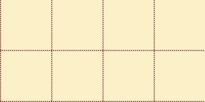Greeting check texture pattern, school seamless background textile. Random plaid tartan fabric in blanched almond and red colors. vector