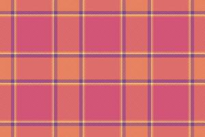 Infant background seamless pattern, thanksgiving tartan textile. Pano plaid texture check fabric in red and purple colors. vector