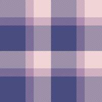 Classy pattern fabric texture, day background plaid seamless. Checked check tartan textile in blue and light colors. vector