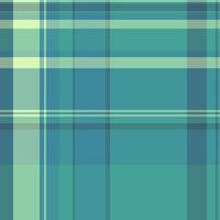 Strip background tartan, choose fabric check textile. Wide pattern seamless texture plaid in cyan and pastel colors. vector