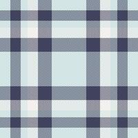 Plaid check pattern. Seamless fabric texture. Tartan textile print. vector