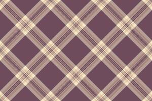 Choose texture seamless textile, commerce background fabric. Invitation tartan pattern check plaid in light and pink colors. vector