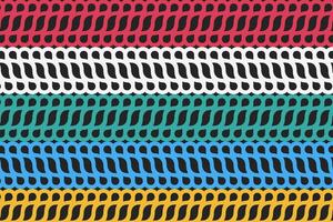 Colorful abstract geometric seamless pattern vector