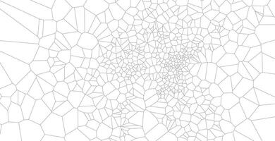 abstract voronoi lines mesh pattern background vector