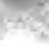 A black and white halftone dot pattern vector