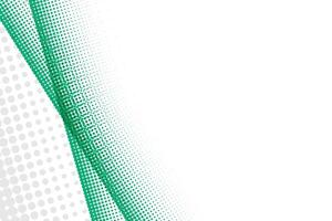 Green halftone pattern. Pop art comic dot background. Texture template. vector