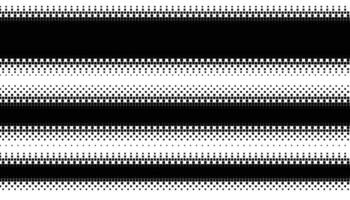 A black and white striped pattern with dots vector