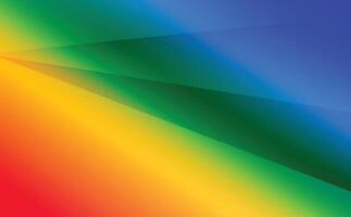 A rainbow colored background with a diagonal line vector