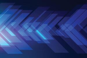 High speed concept Arrow Light out technology background Hitech communication concept innovation background. vector