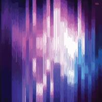 Abstract Glitch Horizontal Lines Background. Unique Design Abstract Digital Noise Glitch Error Damage Texture. Aesthetics of Vaporwave or Cyberpunk Style. vector
