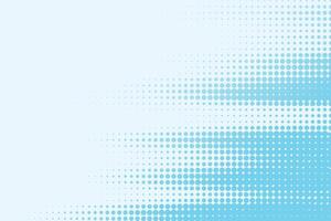 Dots halftone white and blue color pattern gradient grunge texture background. Dots pop art comics sport style. vector