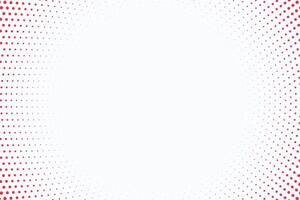 Futuristic minimal tech red halftones dotted circles abstract background. vector