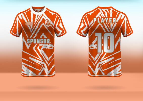 Orange Jersey Vector Art, Icons, and Graphics for Free Download