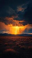 Serenity in Nature. Captivating Backdrop of Untouched Wilderness photo