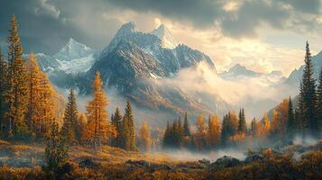 Stunning High-Resolution Nature and Landscape Backgrounds. Breathtaking Scenery in HD photo
