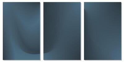 Gray tone mesh gradient abstract soft blur background collection vector