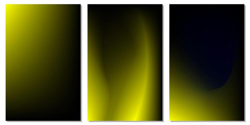 Dark yellow mesh gradient blur template. Colorful illustration with gradient in abstract style.