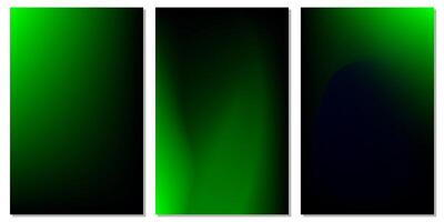 Dark green mesh gradient blur template. Colorful illustration with gradient in abstract style. vector