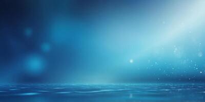 Abstract gradient of blue tones creating a serene atmosphere. photo